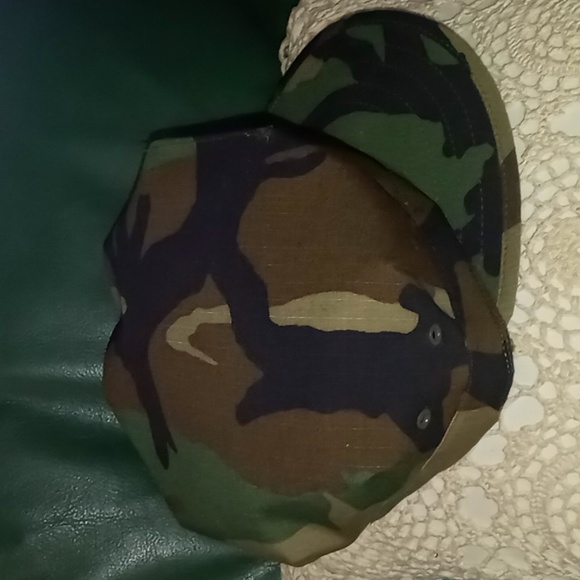 USMC Marine Corps Woodland Camo Utility Cap, NWOT - Picture 2 of 5
